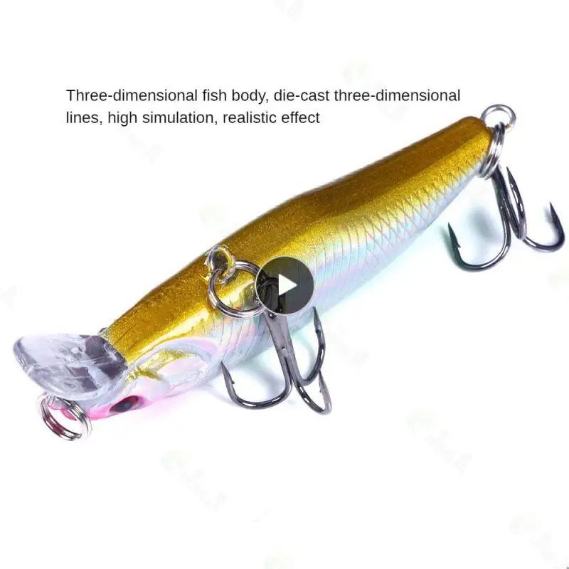 

High Strength High Carbon Steel Material Three Bench Hook Fishing Gear Bait And Bait Soft Silicone Material Vivid 3d Eyes Bait