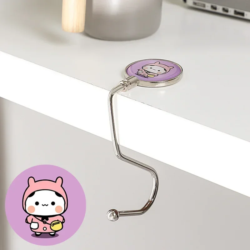 Большой мультяшный узор нагрузка стол боковой крючок металлический портативный