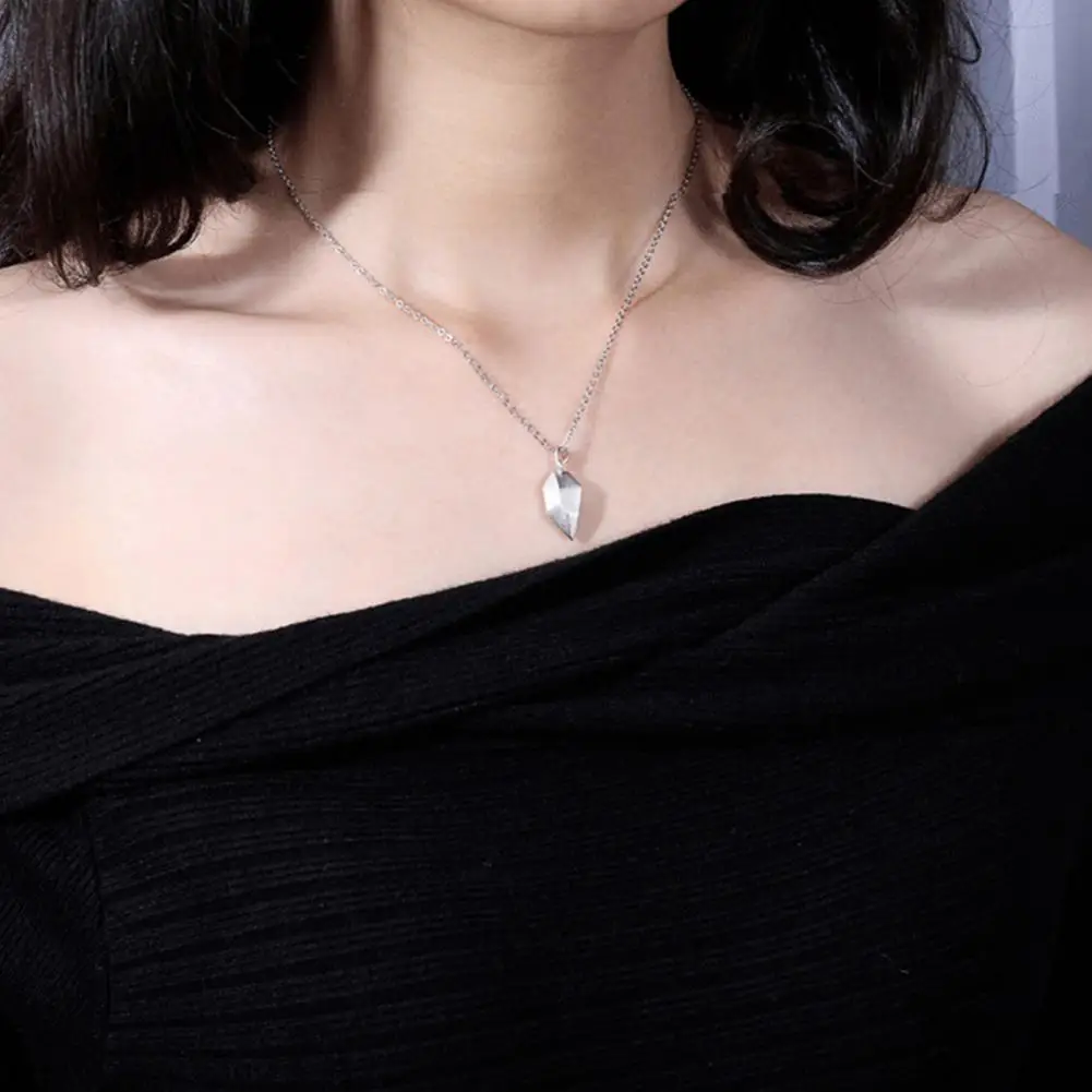 

Fashionable Pendant Durable Heart Necklace Meaningful Fine Workmanship Heart Necklace Fine Workmanship