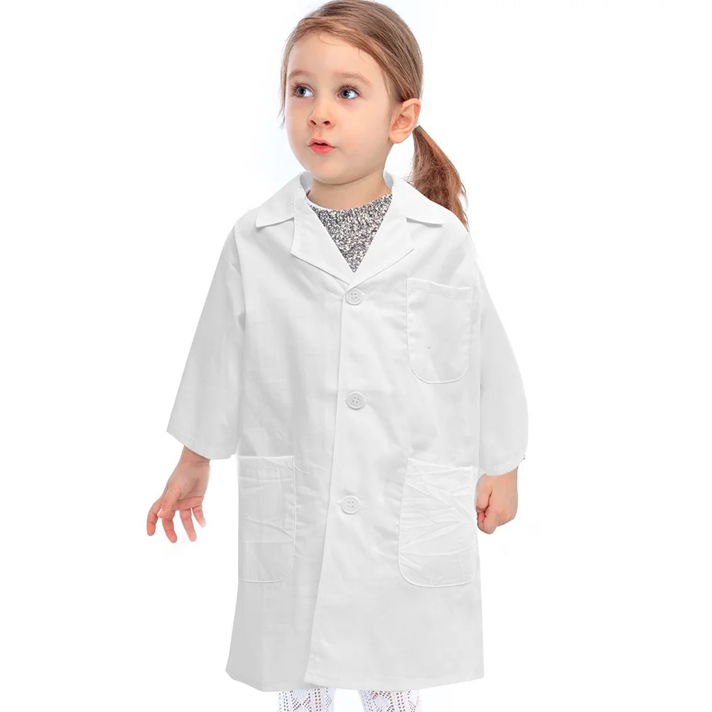 Детская одежда детский лабораторный халат декоративные костюмы ученого для