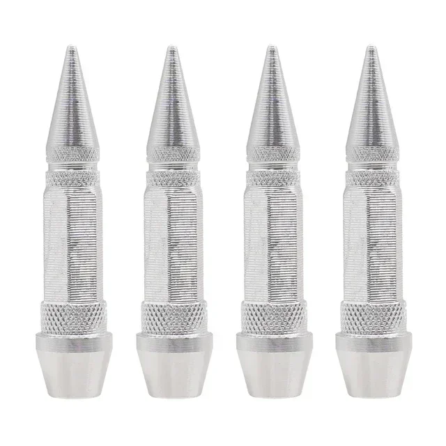 

4 Шт., Длинные Острые Колпачки Для Клапанов Шин Для Автомобилей И Мотоциклов, Пылезащитные Крышки Для Штока Клапана Шин