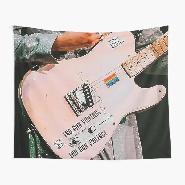 Гобелен для украшения гитары комнат путешествий цветное настенное одеяло с
