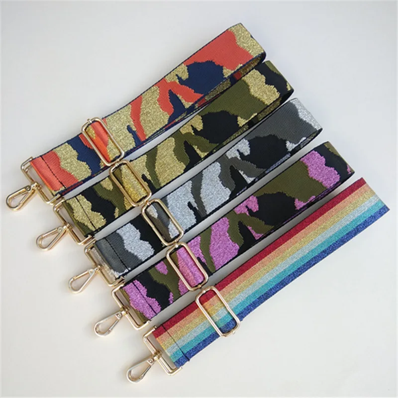Fashion Women Girls Metallic Camouflage Wide Shoulder Bag St