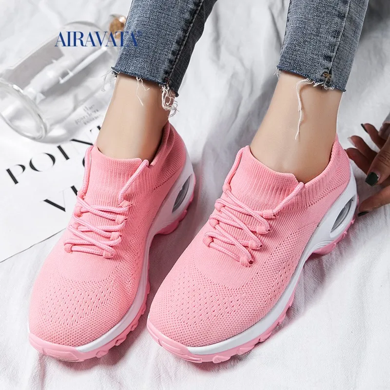 Shoes for Women Sneakers Fashion Breathable Walking Shoes Air Cushion Outdoor Tenis Feminino