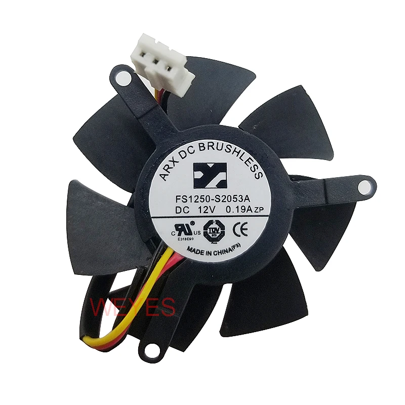 Для оригинальной графической карты GTX1050/1050Ti FS1250-S2053A 12V 0.19A