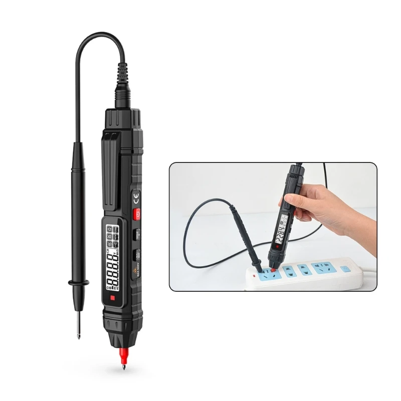 

Digital Multimeter Smart-Pen Tester Autoranging Voltage Capacitance Pen Electric Teste Meter Diode-Continuity Live Meter