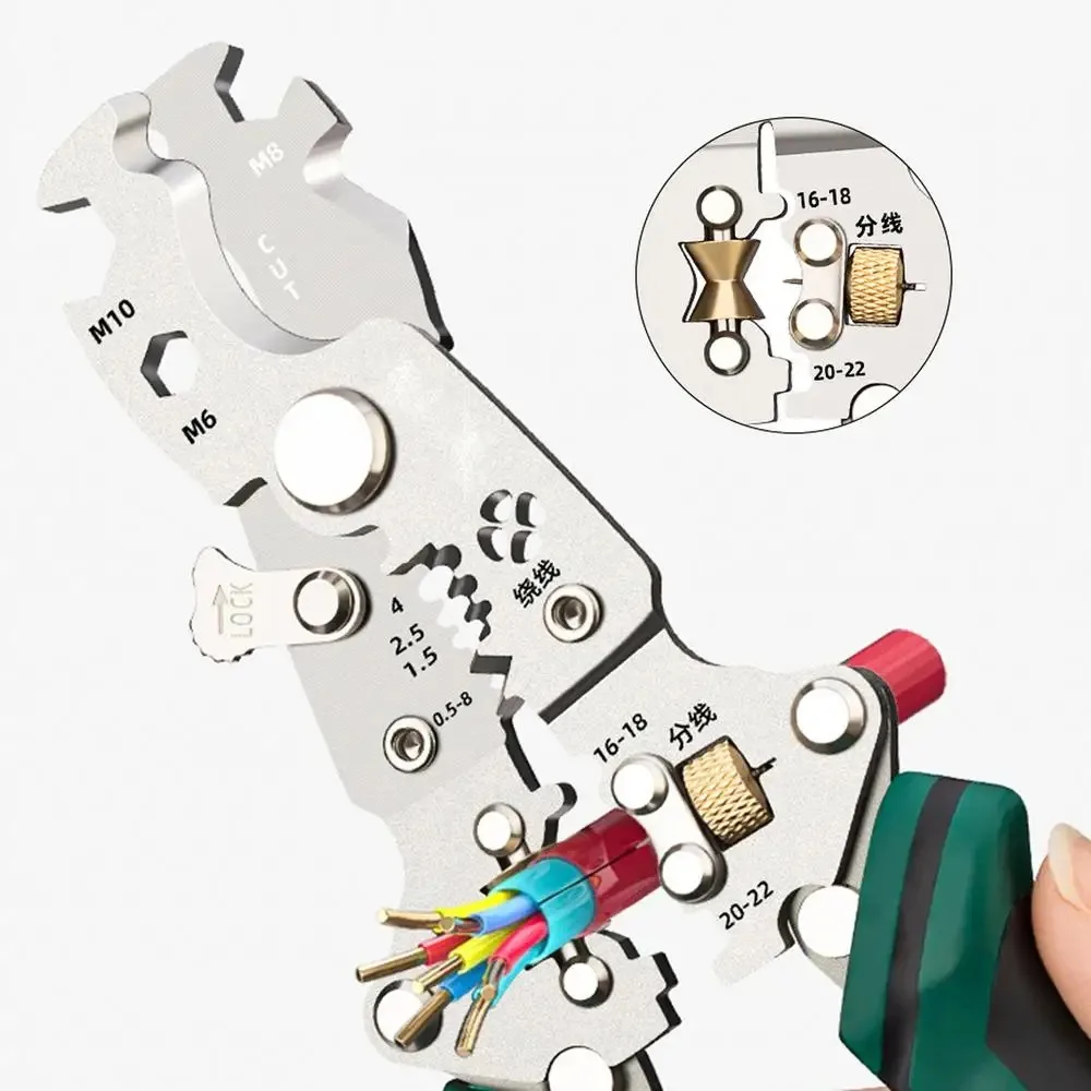 Щипцы для зачистки проводов, плоскогубцы для зачистки проводов, ручной инструмент для резки проволоки, профессионалы, начинающие улучшают эффективность работы, овощечистка для кабелей