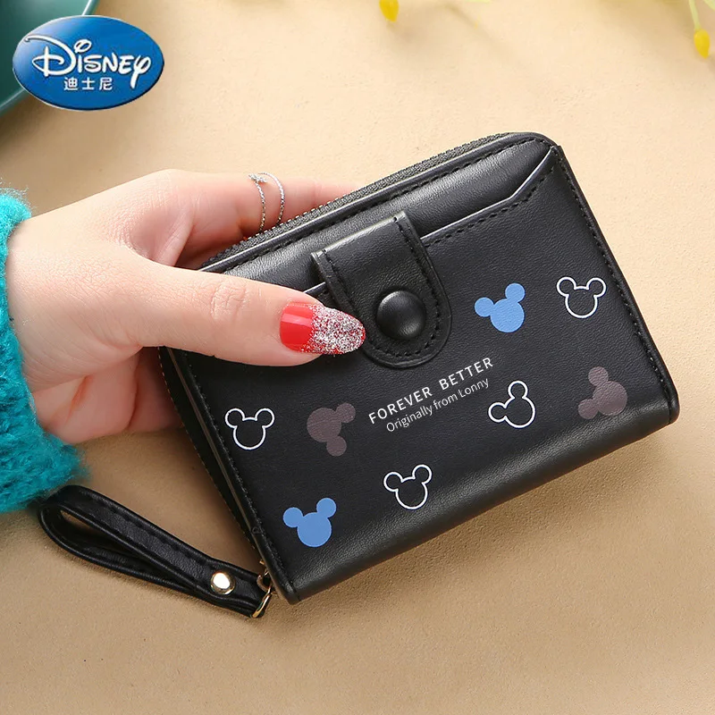 

Disney 2022 New Mickey Fashion Ladies Wallet High Quality Luxury Brand Wallet Large Capacity Multi-card Slot Ladies Coin Purse