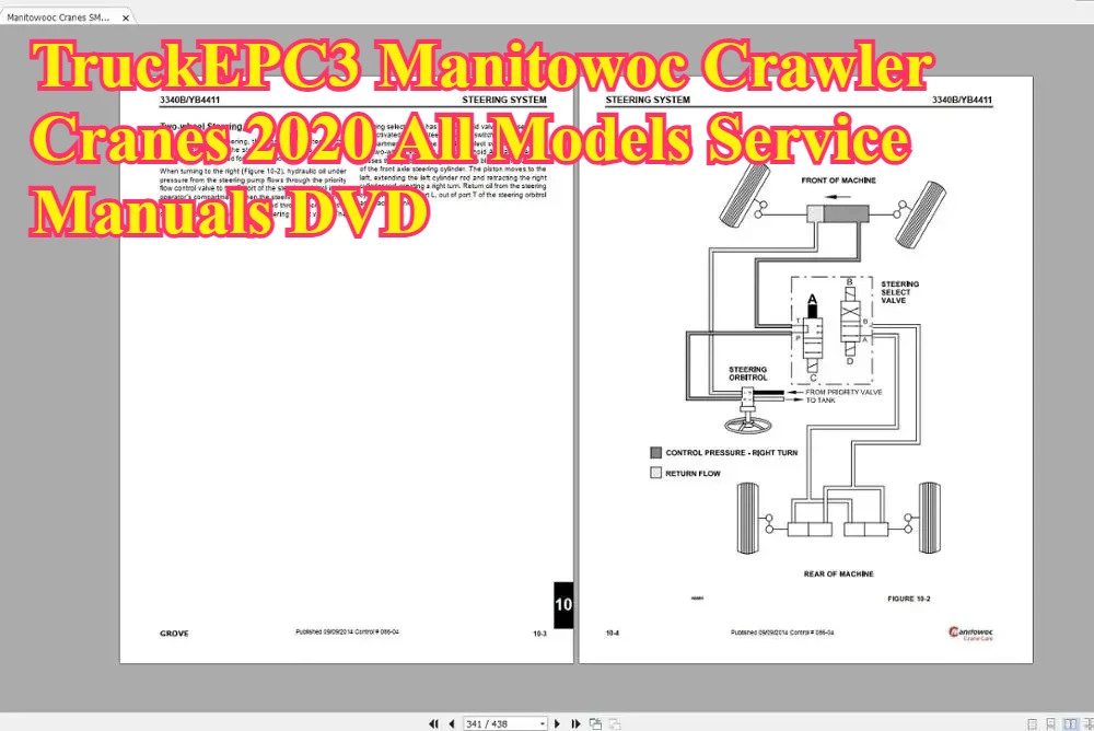 Фото Гусеничные краны TruckEPC3 Manitowoc 2020, все модели, руководства по обслуживанию DVD №1