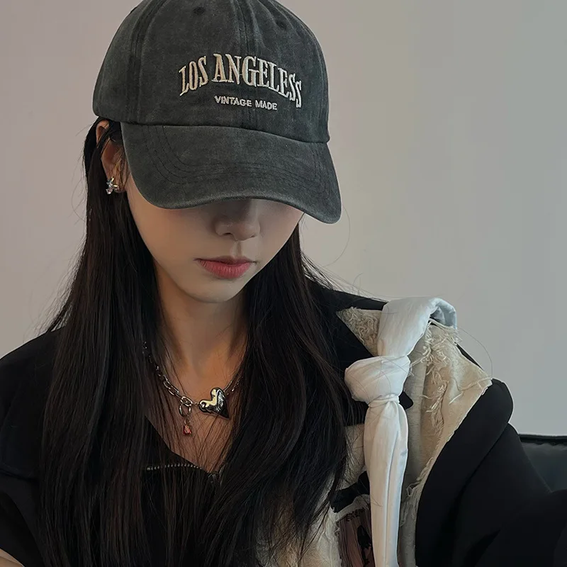 

Men Baseball Cap Hat Los Angele Embroidery Women's Summer Caps Snapback Cap for Female Kpop Cotton Denim Cap Male Beach