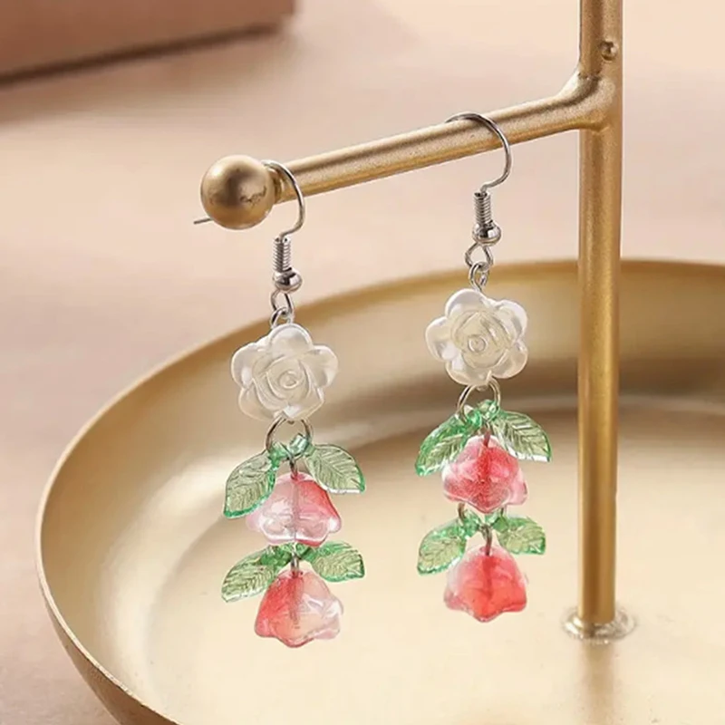 1 пара симпатичных полимерных сережек в форме лимона с креативным дизайном