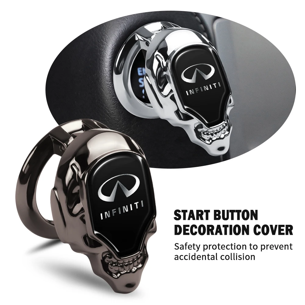 1 шт. Защитная Наклейка для кнопки запуска и остановки двигателя автомобиля