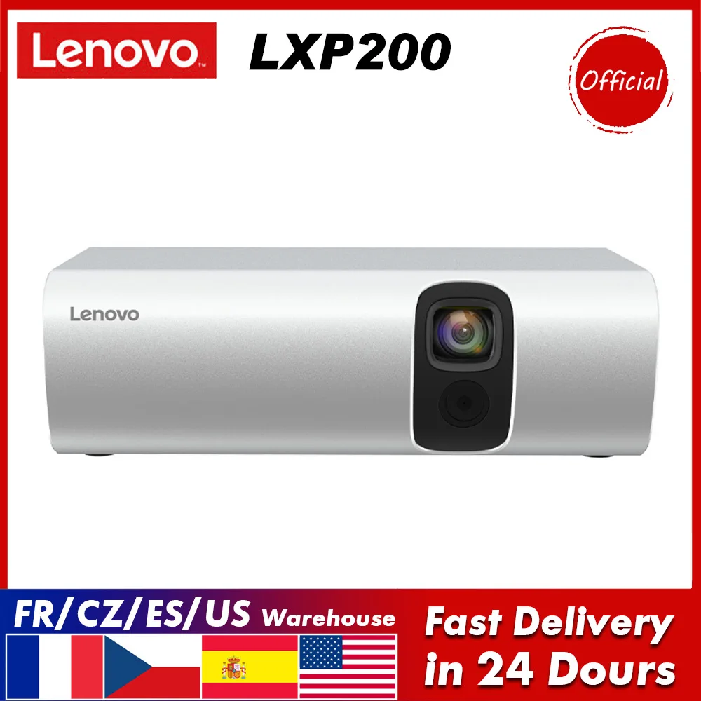 Проектор Lenovo LXP200 портативный с поддержкой разрешения 1080P 200ANSI-люмен - купить по