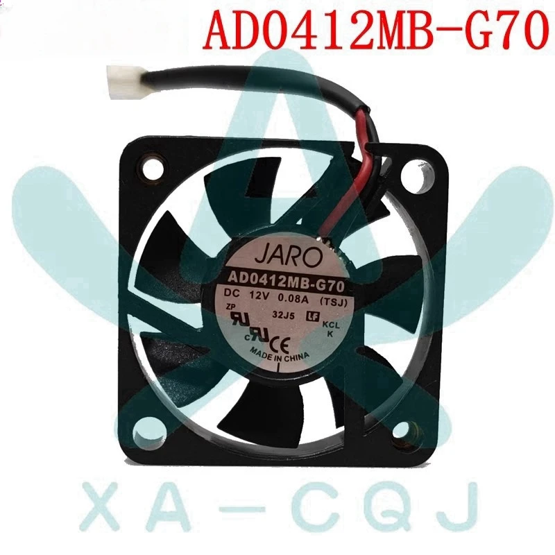 Новый оригинальный AD0412MB-G70 4 см 4010 12 В 0 08 А 2-проводной бесшумный шариковый