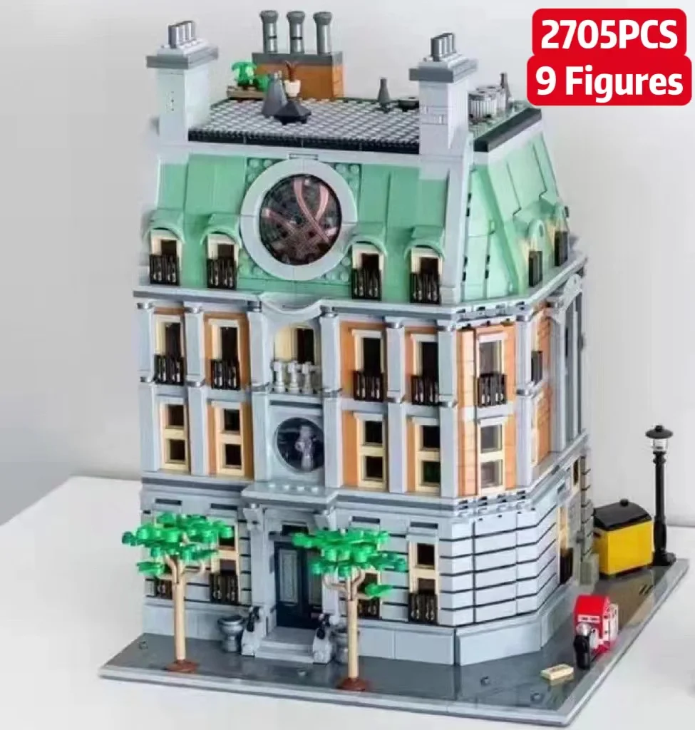 

2708pcs Creative Sanctum Sanctorum 76218 Model Building Block Assembly Brick Architecture Streetview Toys Children Kids Gifts