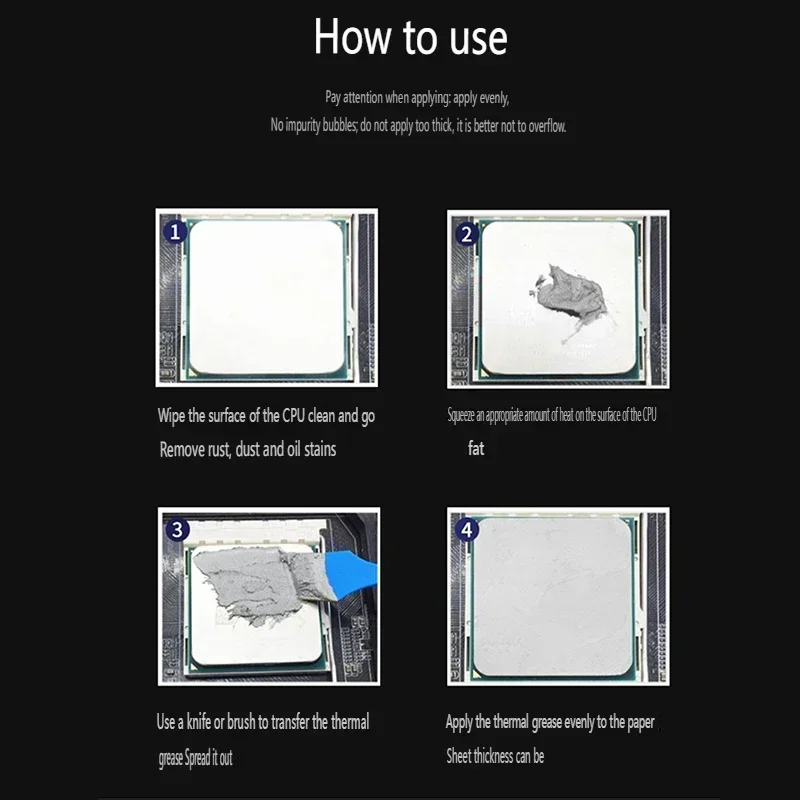 Термопаста для рассеивания тепла процессора силиконовая термопаста ноутбука -25