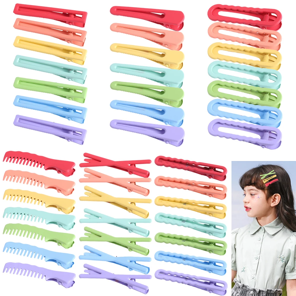 

7pcs/Set Cute Candy Color Geometric Shape Hairpins for Girls Hair Clips Metal Hairpin Barrettes Headwear Kids Hair Accessories