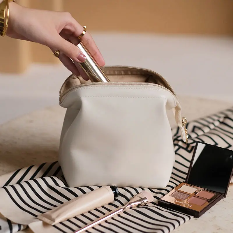 

Women's Mini Makeup Bags New Lipstick Cosemtic Bags PU Leatehr Waterproof Cosmetic Storage Bags Small Portable Travel Coin Bags