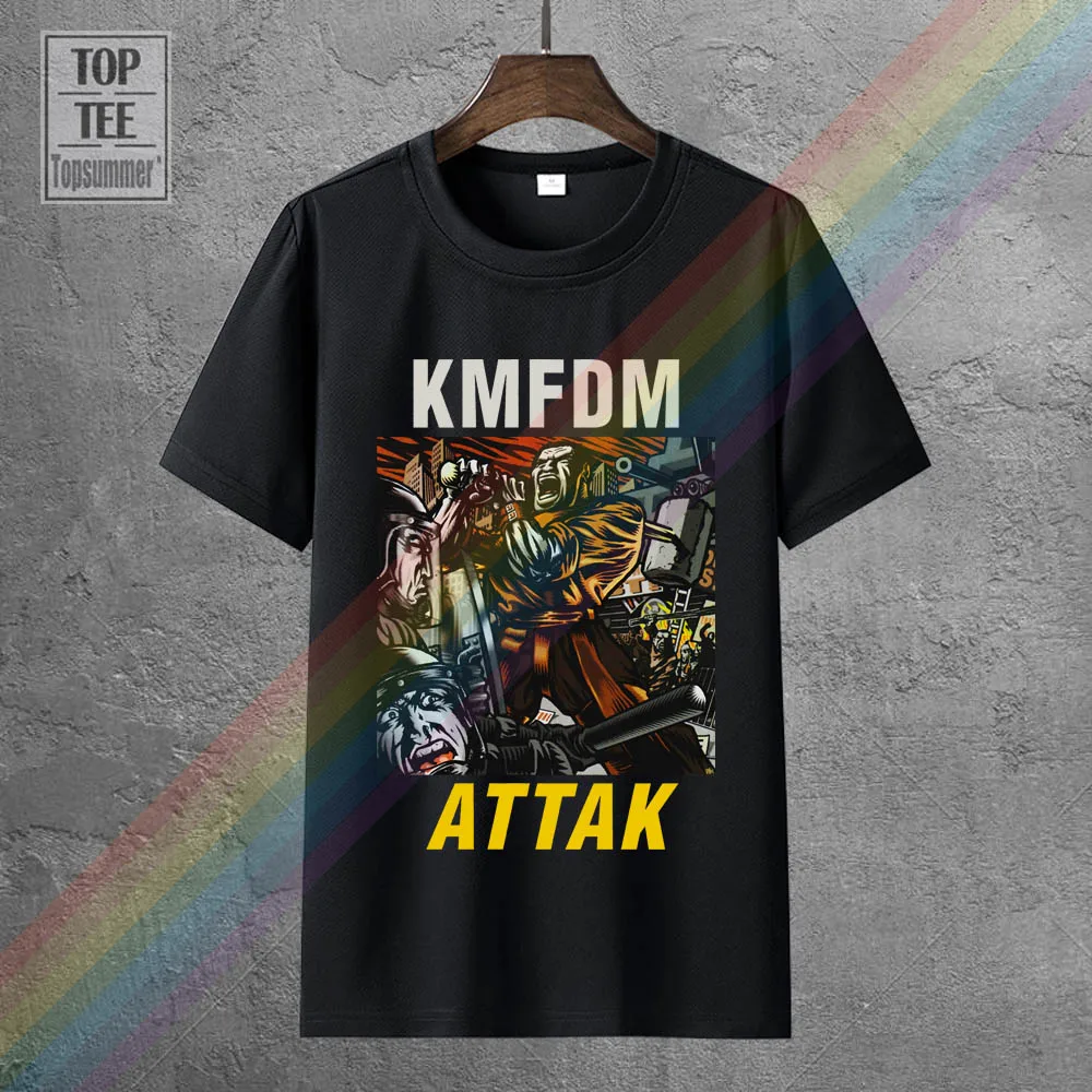 

Мужские футболки Kmfdm Attak