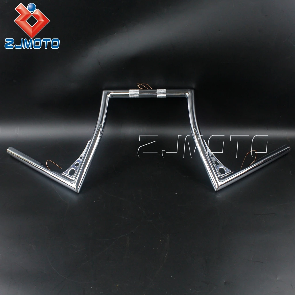 

1 inch Ape Hanger Motorcycle Handlebar For Dyna Softail Sportster XL 883 1200