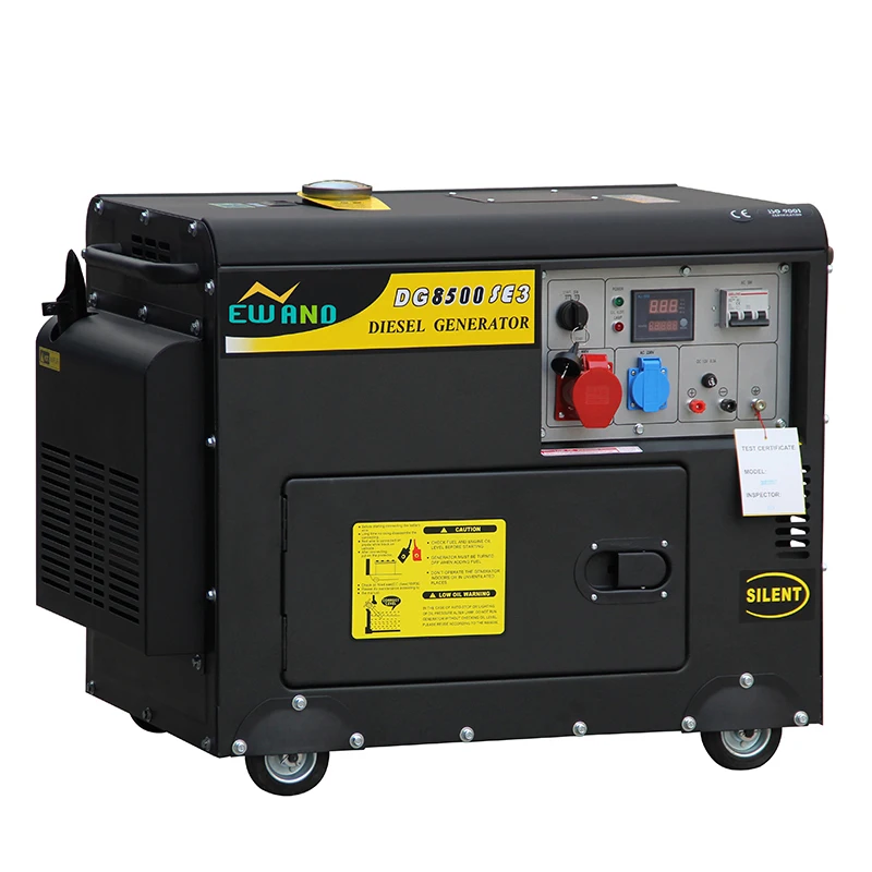 

Three Phase with 5in1 Digital Voltmeter 6kw Chinese Diesel Generators