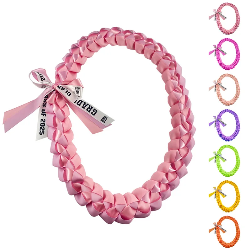 Розовый гавайский лей для выпускного танцевальной вечеринки фотореквизит на