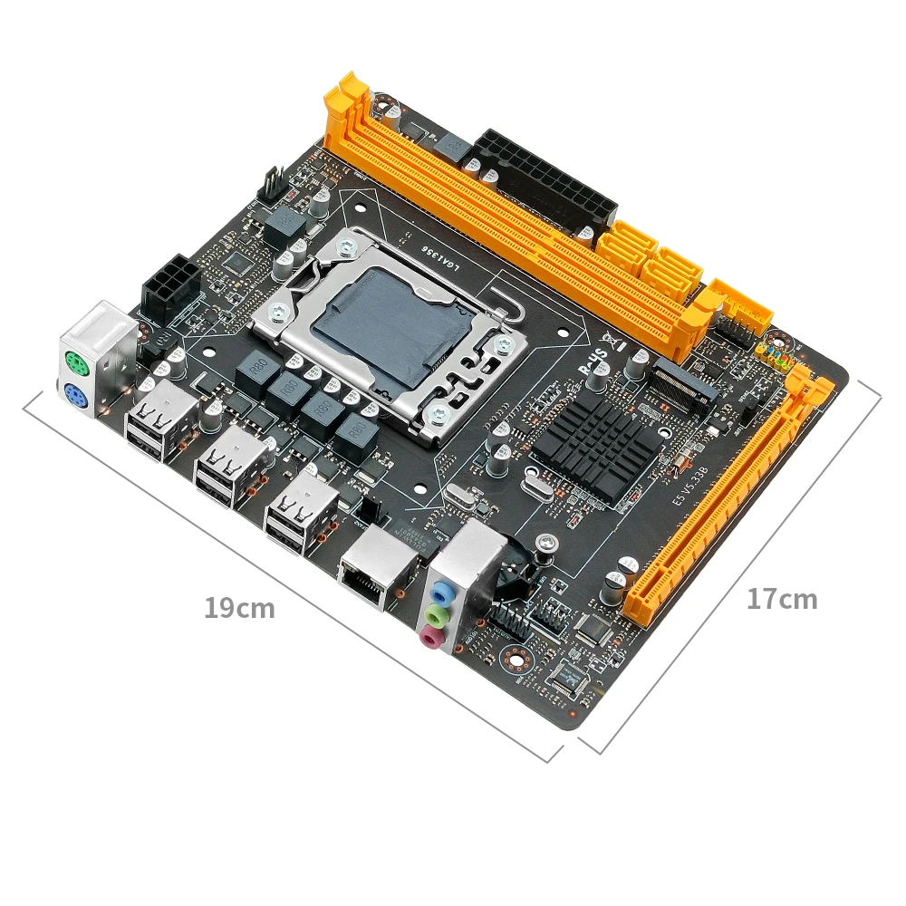 Machinist H61 чип LGA 1356 комплект материнской платы с процессором Xeon E5 2420 V2 + DDR3 8 Гб