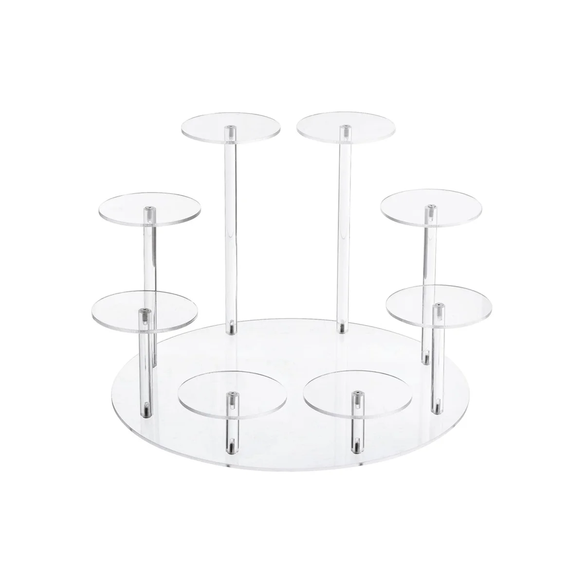 

Подставка для экшн-фигуры, многоуровневая акриловая подставка для демонстрации коллекций, органайзер для фигурок, игрушек, кукол, ювелирных изделий