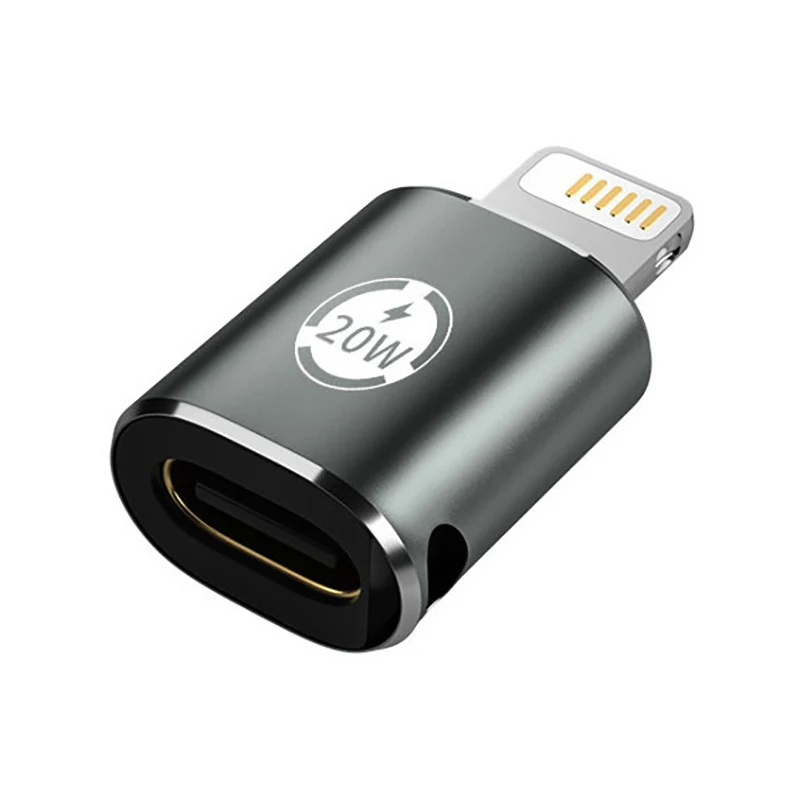 

Fast Charging Lighting Adapter 20w Suitable For Iphone 11 12 13 Usb C Female To Lighting Male Straight Head Pd Pd Adapter