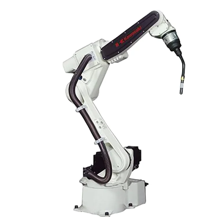 Промышленный сварочный робот Kawasaki BA006N для дуговой дуги с кабелем сквозной руки