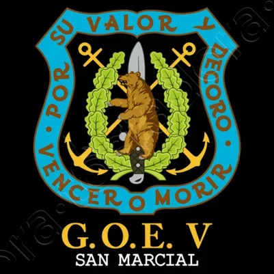 Фото Испанский легион GOE V San Marcial mod.17 Футболка с эмблемой специальных операций. Летняя хлопковая мужская футболка с круглым вырезом и коротким рукавом, новая №4