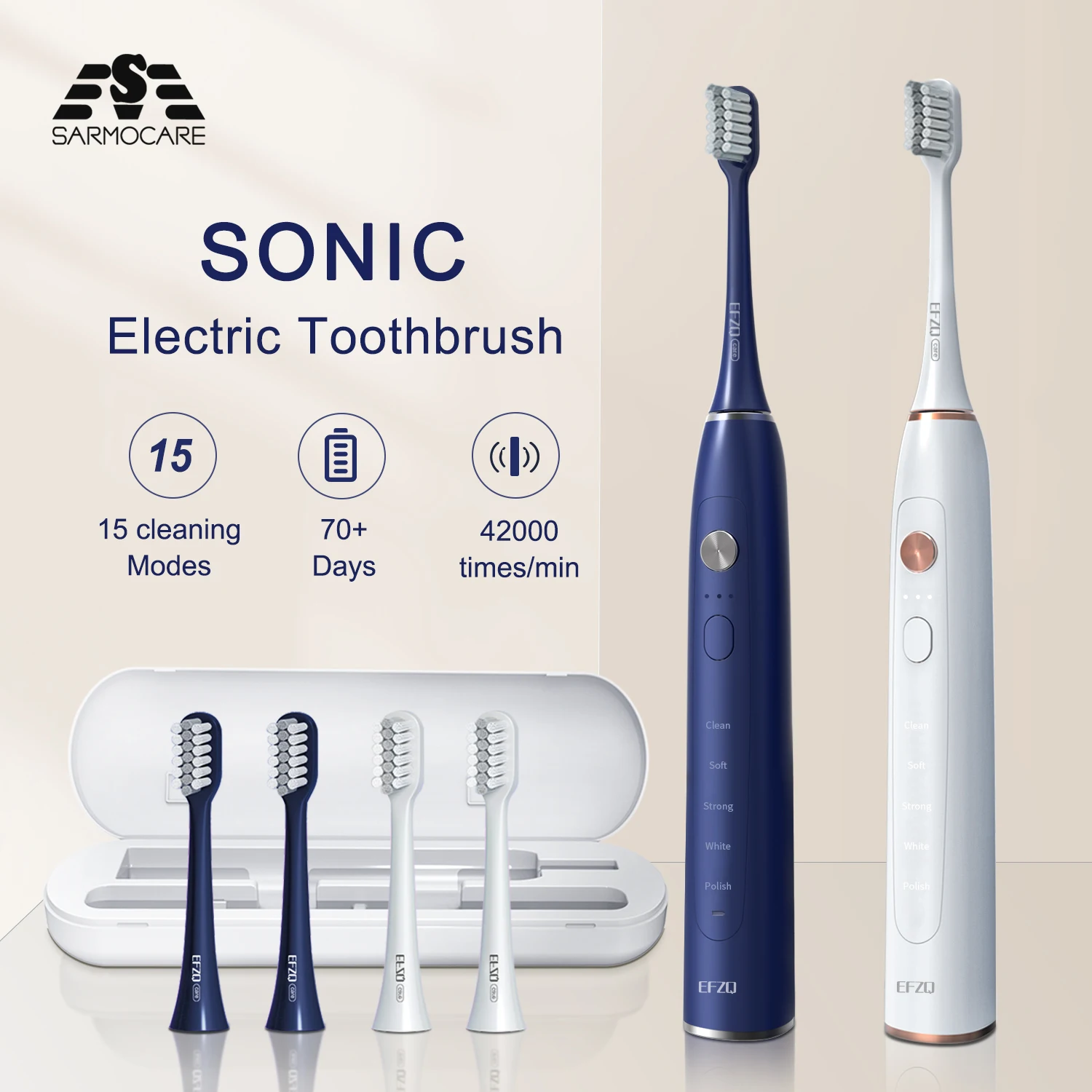 Sonic Electric Toothbrush Tooth Brush USB Electr Toothbrush Adult Ultrasonic Brush For Teeth Cleaning Fast Shipping With Case
