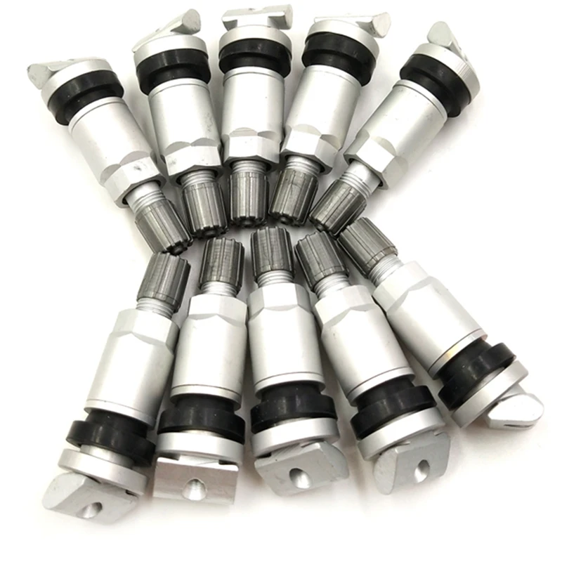 

Комплект для ремонта стержня клапана 10 система контроля давления в шинах, шиномонтажные клапаны TPMS для бескамерного клапана Jeep Volve Ford