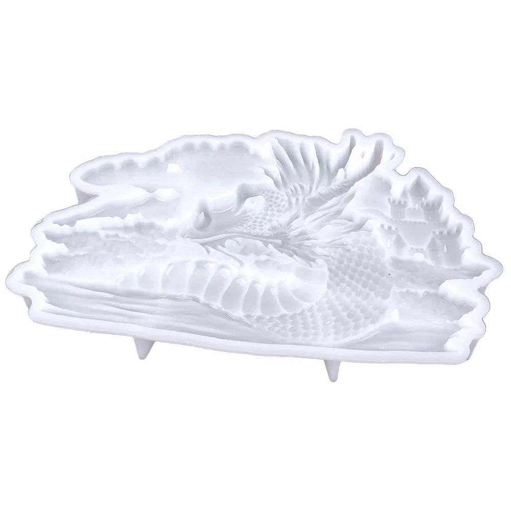 

Decorative Dragon Head Mold Silicone Casting Flexible Resin Moulds Ornaments Epoxy Silica Gel Crafting