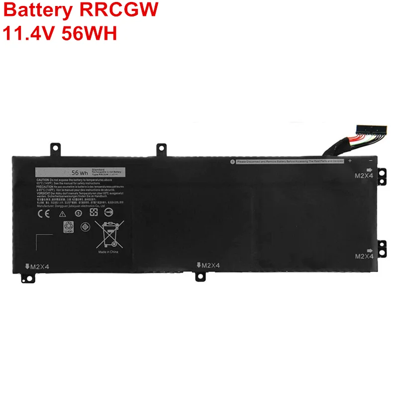

New Genuine Original 56WH 11.4V RRCGW Laptop Battery For Dell Precision 5510 XPS 15 9550 Notebook M7R96 4GVGH 62MJV 1P6KD 6Cell
