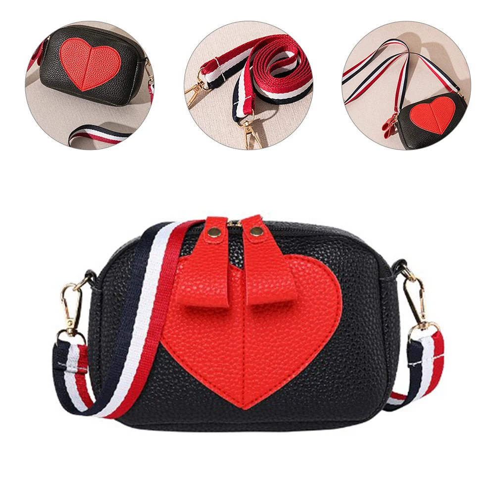 

Heart Design Phone Bag Fashion PU Cross Body Shoulder Bag for Women Lady