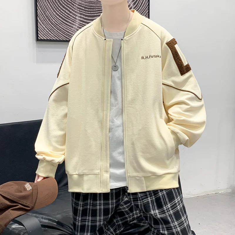 Мужская Повседневная Свободная куртка