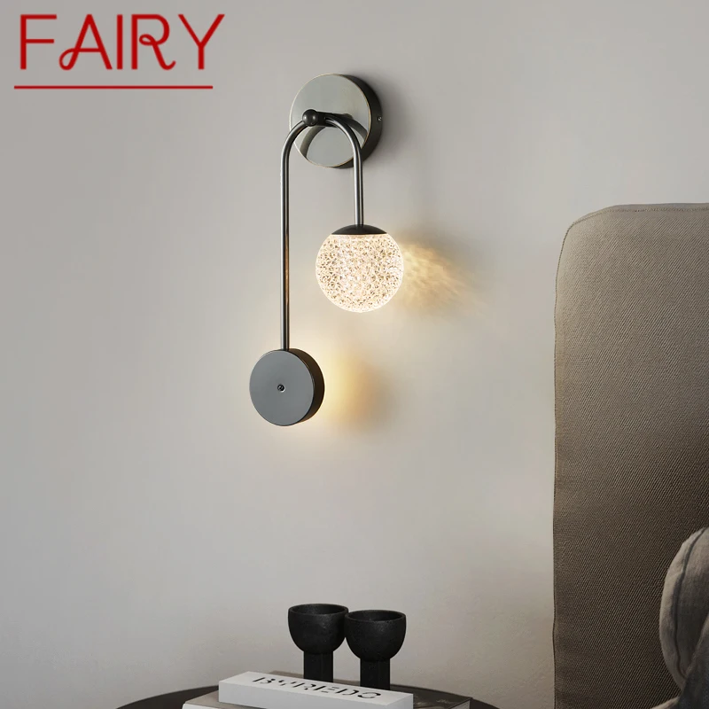 

Светодиодная медная лампа, 3 цвета, в современном стиле