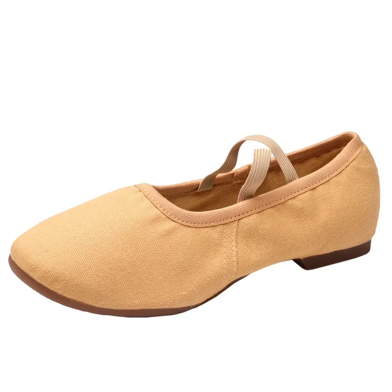 Женские танцевальные туфли на низком каблуке балетные джазовые обувь для сальсы