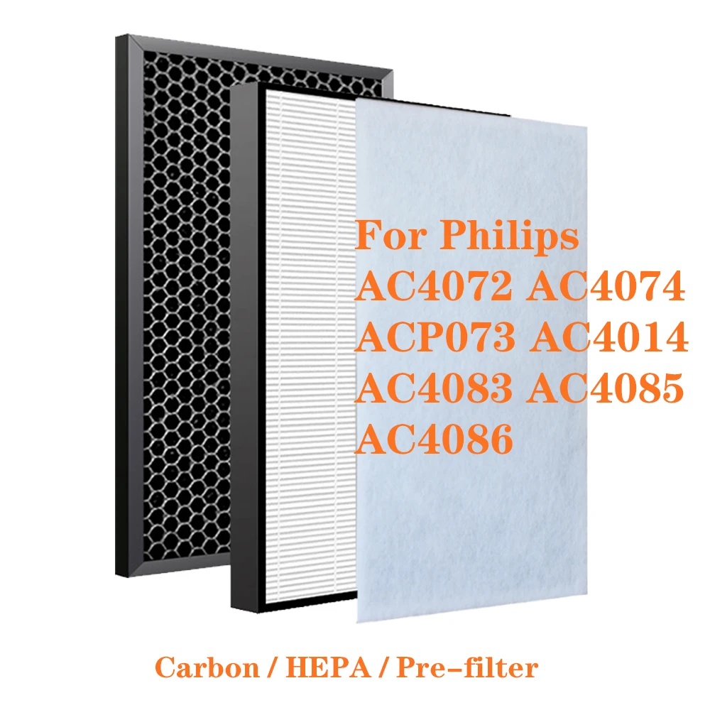 Сменный угольный фильтр HEPA AC4143, AC4144, для Philips AC4072, AC4074, AC4083, AC4084, AC4085, AC4086, AC4014, ACP073, очиститель воздуха