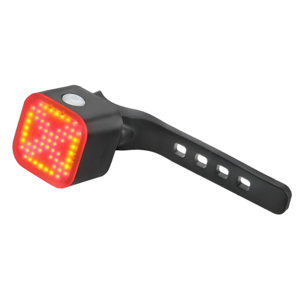 

Upgrade Your Cycling Experience with WaterProof Rechargeable Emoticons Smart Brake Tail Light Intelligent Start Stop Function