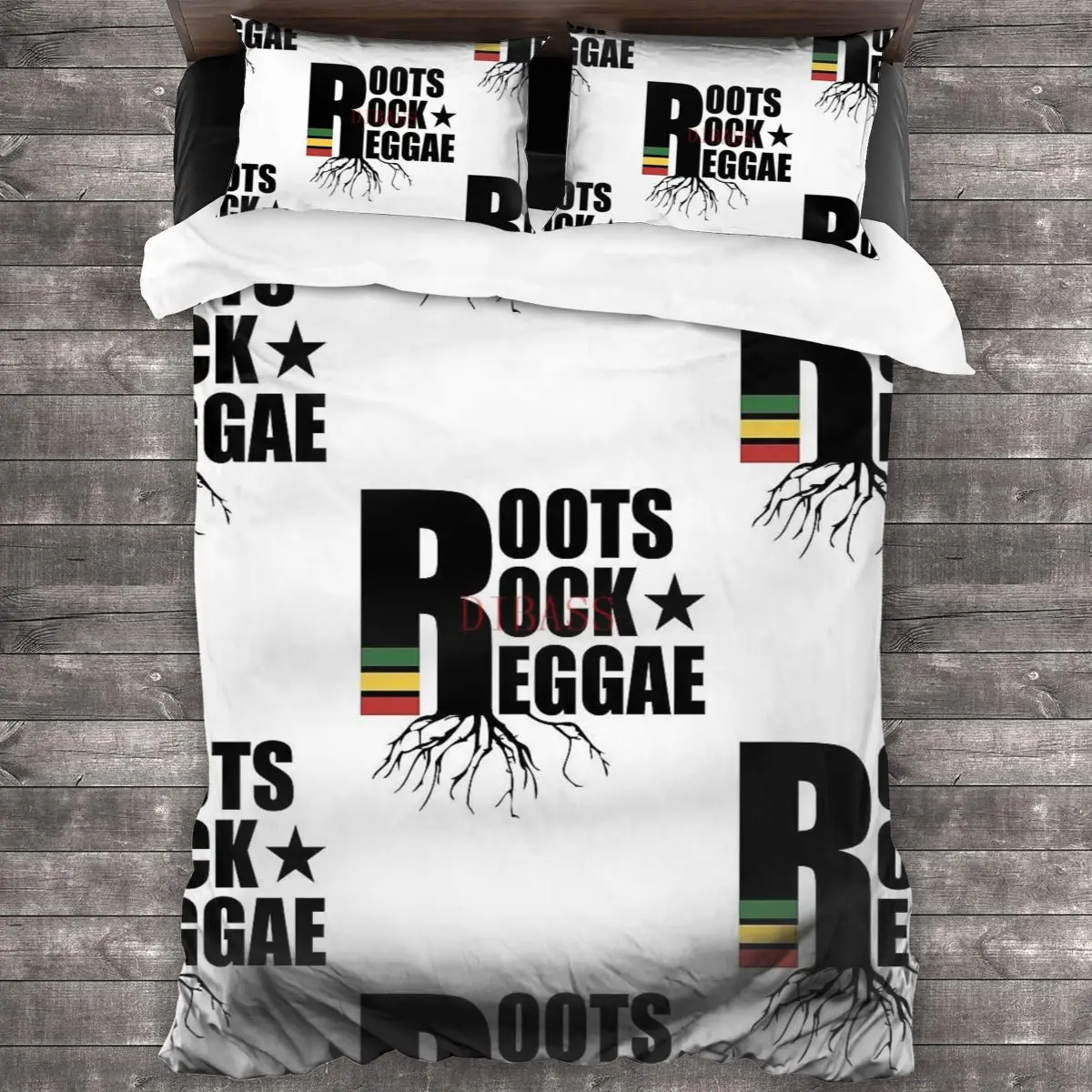 

Мягкая искусственная кожа с 2 наволочками root Rock Reggae, пододеяльник с застежкой-молнией, пододеяльник большого размера