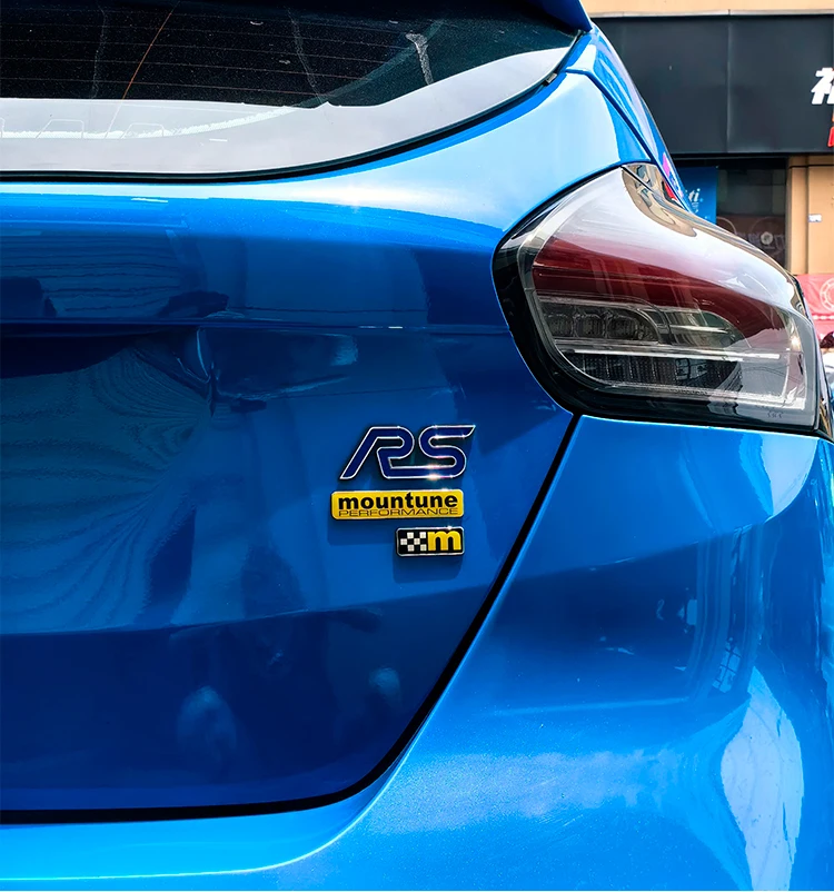 Для Ford focus Fiesta Mondeo Mustang M Golf 3D металлические логотипы mountune m комплекты кузова