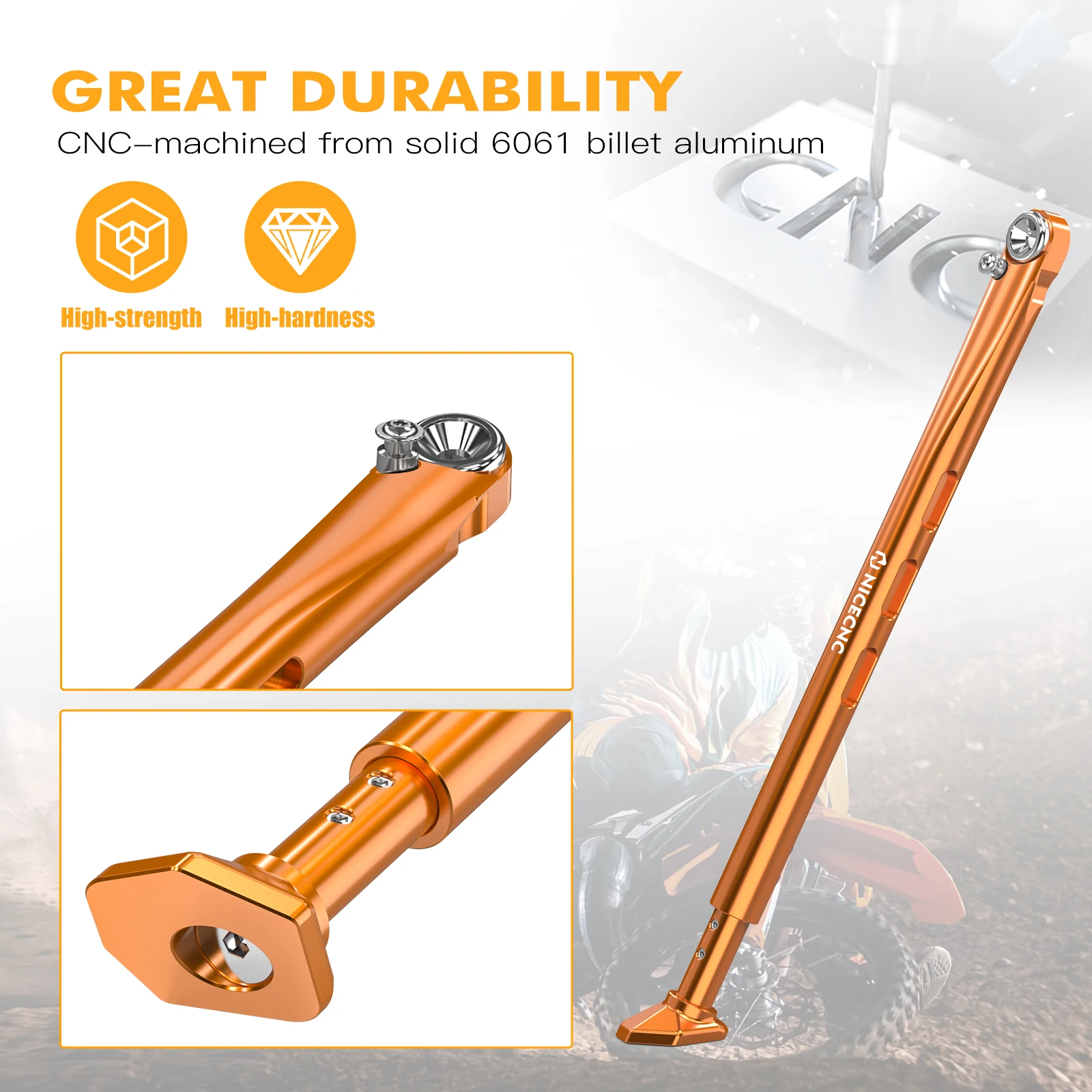 Регулируемая подставка для KTM EXC 300 2023 алюминиевые опускающие звенья 125-500