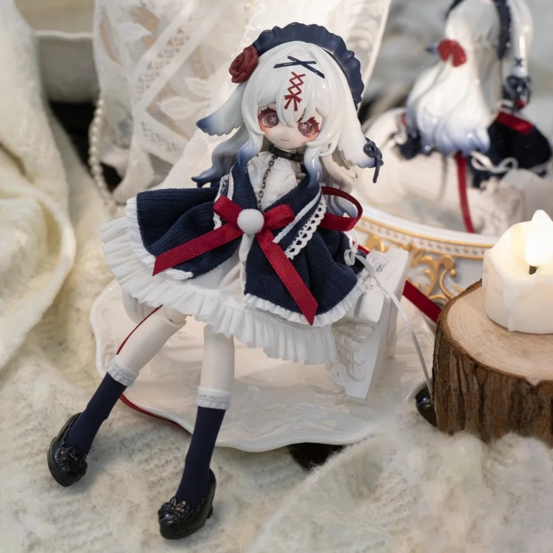 Фото Оригинальная фигурка Meki Oblivion's Luminaria Series 1/8, BJD, в слепой коробке, милая аниме-модель, украшение для рабочего стола, коллекционная игрушка, подарок №5