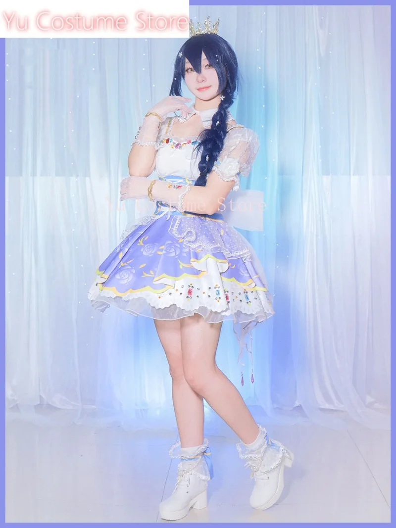 Люблю жить! Royal Princess Arc Ver Sonoda Umi женское платье косплей костюм Cos Game аниме вечерние