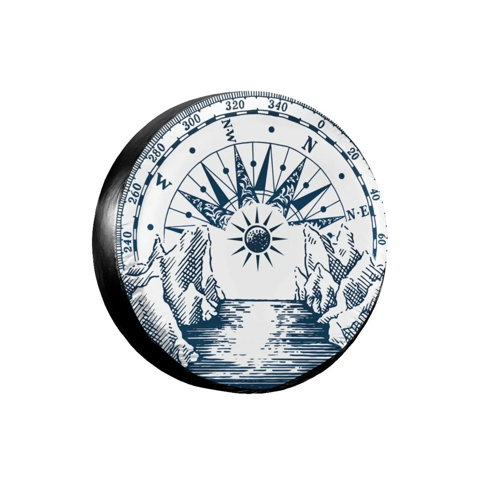 

Чехол для запасных колес с 3D принтом, водонепроницаемый пыленепроницаемый чехол для колес с УФ-защитой