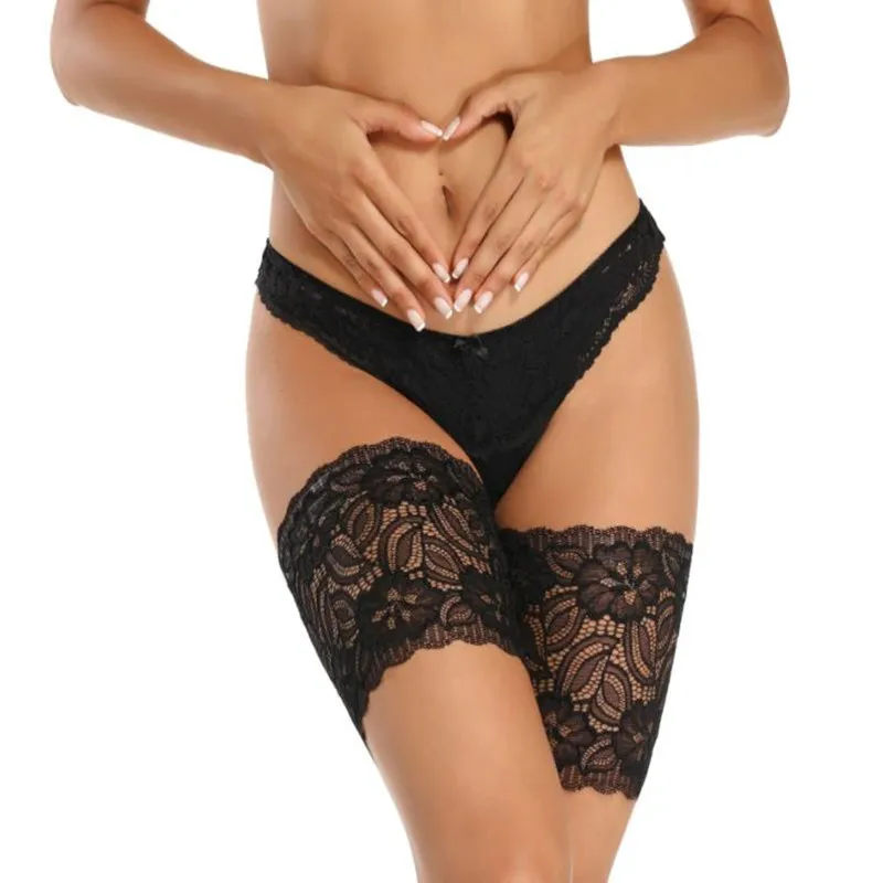 Одна пара женские антифрикционные ленты на бедра гетры силиконовые