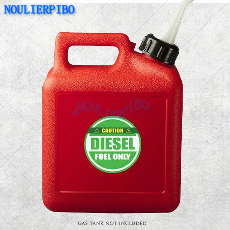 

Наклейка на автомобиль, предупреждение, только дизельное топливо, только наклейка на топливный бак, устойчивая к царапинам Водонепроницаемая зеленая ПВХ Виниловая наклейка на автомобиль