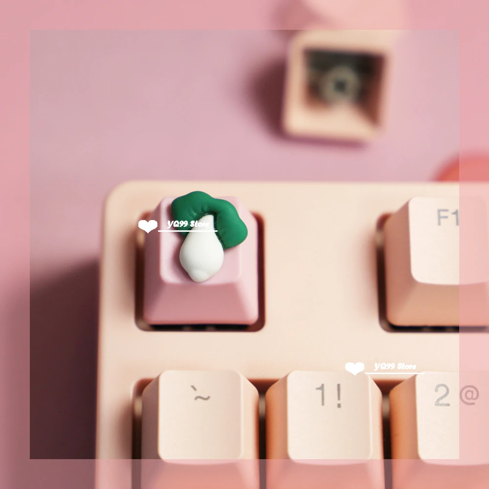Keycap персональный дизайн мультфильм ось Cherry MX игровые аксессуары PBT Artisan милый